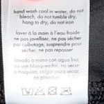 We Wore What  Solid Lace Up Biker Shorts in Black (L) Photo 8