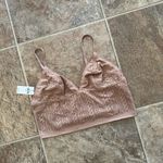 Aerie  Bralette Tan Size Small Photo 3