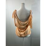 Paige NWOT Women's Gala Tank in Light Orange Peel Size Medium Photo 3