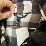 MARRISA WEBB Women's Black & White Gingham Plaid Wrap Midi Dress Size Medium Photo 8