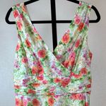 K Studio Floral Dress Fit & Flare Sundress Knee Length Feminine Romantic Dainty Pink Size 12 Photo 7