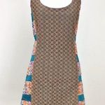 Judith March  Mocha Crochet Shift Dress size large Photo 0