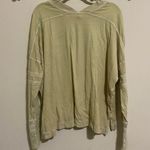 Free People  Movement Pale Yellow Pullover size Medium Photo 6