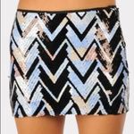 Mustard Seed | Sequin Chevron Skirt Photo 0