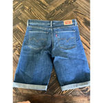 Levi's Levi’s Women’s 29 Blue Denim Jean Bermuda Summer Shorts Neutral Roll Up Vacation Photo 3
