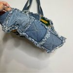 Green Bay Packers Custom Handmade Denim Jeans Patchwork Purse Bag Photo 3