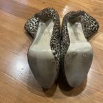 Just Fabulous leopard print faux suede stiletto high heel ankle boots size 9. Photo 8