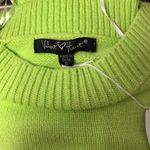 Velvet Heart  Neon Green Sweater - size S Photo 1