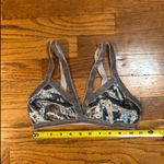 Velvet Bralette in Gray/Silver Gray Photo 1