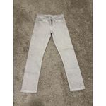 GOLDSIGN Jeans Size 27 Light Gray Denim Skinny Stretch USA Made Womens $295 Photo 5