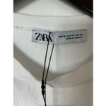ZARA  white flared dress size XS knitted Photo 2