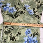 Caribbean Joe  size small wrap dress zip side spring breezes jungle clearing Photo 7