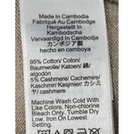 J.Crew Long Sleeve Soft Terry Polo Shirt Women's XXL Tan With Cashmere Size undefined Photo 2