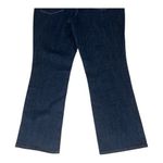 Faded Glory  Women Blue Denim Bootcut Jeans Plus Size 18P Organic Cotton Stretch Photo 7