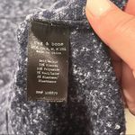 Rag and Bone Womens Size Medium Heather Blue Scoop Neck Knit Sweater Wool Blend Photo 2
