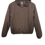 Aritzia  TNA Pillow Puff Lightweight Chocolate Brown Jacket Sz XXS Photo 9