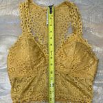 Zenana Outfitters Comfy Yellow Bralette Top Women’s Medium Photo 4