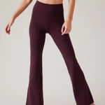 Athleta  Maroon Boot Cut Yoga Pants Photo 0