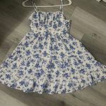 SheIn White dress with blue flowers small  x Frenchy dress Photo 6