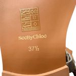 See By Chloe See by Chloé Nola Gold Sandals Size 37.5 / 7.5 Photo 4