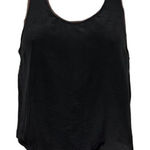 Maeve By Anthropologie Women's Black Top Size 0P 100% Silk Photo 0