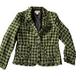 Vintage Carlucci Skirt Outfit Green Size M Photo 2