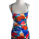 For Love & Lemons Lorenza Midi Dress in Blue Size Small NWT Photo 9