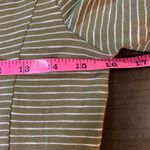 Toad&Co Women's Striped Long Sleeve Casual Organic Dress Small Green Pockets Photo 8