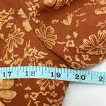 Elegant Floral Burnt Orange Blazer Size M New Size M Photo 6