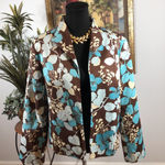 Tara Ryan Jacket Size 14 Lined Lined Womens Long sleeve Open Front Mob wife Photo 0