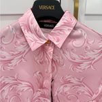 Versace  Pink Baroque Print Dress Photo 2