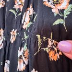 Forever 21 Floral Black Maxi Dress adjustable straps plus size 3X elastic waist Photo 3