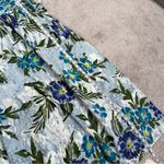 The Vermont Country Store Cotton Shortsleeve Muumuu Hawaiian Midi Dress Floral L Green Size L Photo 12