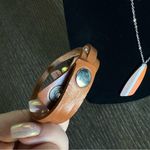 Contemporary Jewelry Set Necklace, ring and bracelet Silver Photo 2