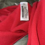 ZARA NWOT Off Shoulder Midi Knit Dress Red Bloggers Fave Stretch Small Photo 5