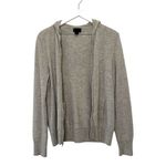 J.Crew  Collection Italian Cashmere Zip-front Hoodie Size Large Photo 7
