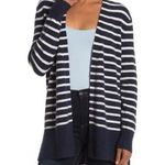 Madewell  Blue and White Striped Oversized Cardigan Sweater Size XXS EUC Photo 0