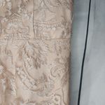 Speechless  Junior 7 Nude Blush Sparkle V Neck Sleeveless Mini Dress Photo 4