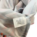 Lane Bryant Tropical V Neck Brush Stroke Sleeveless Belted Dress Light Blue 24 Photo 11