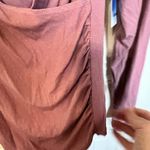 Abound  Womens Top Pink‎ Long Sleeve Faux Wrap size Large Photo 4