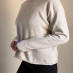Elizabeth and James Cream Oatmeal Crewneck Cozy Sweatshirt Size XS Photo 9