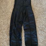 Black Puffer Ski Pants / Ski Bibs Size 4 Photo 0
