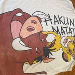 Disney Size Medium The Lion King Simba Pumba Hakuna Matata Summer Tank Top GUC Photo 1
