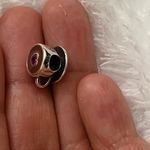 Cute 925 Coffee Mug Bracelet Chatm Purple Photo 1