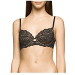 Calvin Klein Brand New  Women's Size 34DDD Black Unlined Full Coverage Bra Photo 1