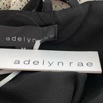 Adelyn Rae  Leila Reversible Sequin Strappy Back Dress Cream Gold Black Medium Photo 8