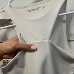 Abercrombie & Fitch Abercrombie White Cutout Bodysuit Photo 6