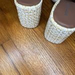 Jeffrey Campbell Melange Womens Woven
Raffia Block Heel 9.5 Sandal mule slide Photo 4
