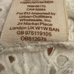 Free People Size Small Rayon Cotton Eyelet Cut Out Babydoll Short Sleeve Blouse Photo 10