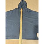 Adidas  Blue French Terry Cinch Pullover Hoodie Size Large NWOT Photo 4